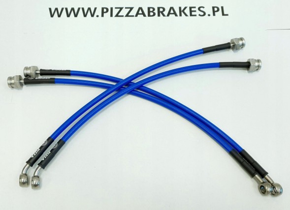 Pizza Brakes Przewody hamulcowe w stalowym oplocie LEXUS IS I E1 Гальмівні дроти в обплетенні сталі LEXUS IS І E1