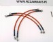 Pizza Brakes Przewody hamulcowe w stalowym oplocie LEXUS IS I E1 Гальмівні дроти в обплетенні сталі LEXUS IS І E1