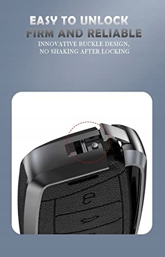 AD BRAKE B0BFQNX53T Шкіряний чохол для ключів ЧОХОЛ ONTTO з пультом дистанційного керування