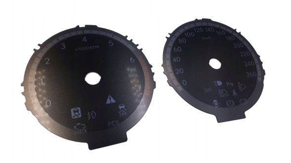 Moman 0089688090121 LEXUS RC 200t Циферблати одометра Годинники MPH KMH Заміна циферблатів кілометрів