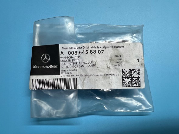Mercedes-Benz OE 0085458807, A0085458807, A-008-545-88-07 Перемикач панелі приладів Mercedes Sprinter W906 A0085458807 Оригінал