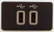 Ford OE HC3T-14F014-BE РОЗЕТКА ПОРТ USB 2 SYNC 3 FORD TRANSIT SMAX GALAXY