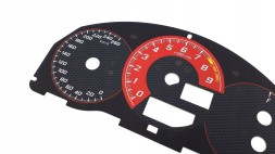 Moman 0089688089767 Subaru BRZ Циферблати приладів Custom RED KM/H