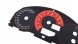 Moman 0089688089767 Subaru BRZ Циферблати приладів Custom RED KM/H