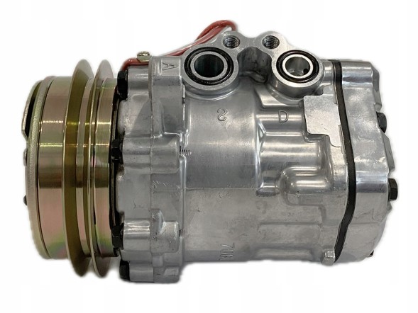 EURO KLIMA KHR3536 / 4615804 / 22L-979-2211 / 0296712931 / SD7B10-7189 Компресор кондиціонера кейс / кобелько / jcb / john deere / хітачі