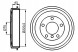 Bosch PRO/0 986 477 043 BOS Гальмівні барабани bmw 3 (e36) 1.6-1.8 09.90-08.00 bo + помічник зіткнення #34