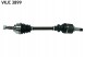 SKF VKJC 3899 Приводний вал citroen c4 le 635mm peugeot 307