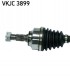 SKF VKJC 3899 Приводний вал citroen c4 le 635mm peugeot 307