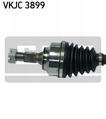 SKF VKJC 3899 Приводний вал citroen c4 le 635mm peugeot 307