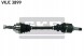 SKF VKJC 3899 Приводний вал citroen c4 le 635mm peugeot 307