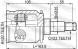 Febest 0311-RELHR Шрус задній 0311-relhr febest honda cr-v ii