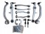 SRLine 132437-6A Комплект передніх маятників audi a4 a6 vw passat b5
