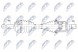 NTY NPW-LR-021 Nty npw-lr-021 привідна піввісь