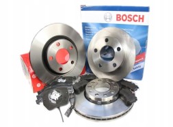 Bosch BG408/BO ДИСКИ ЗАДНІ BOSCH + КОЛОДКИ AUDI A4 B8 A5 Q5 300мм