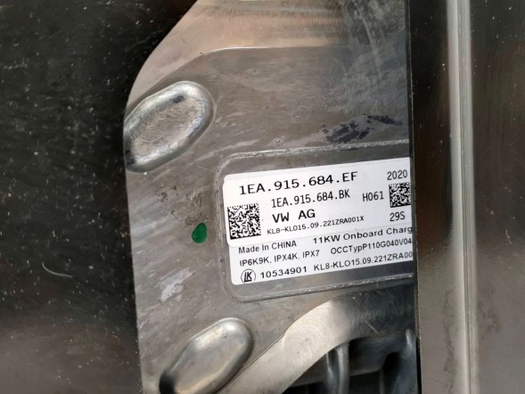 Volkswagen OE 1EA915684EF, DWP523811OE ЗАРЯДНИЙ ПРИСТРІЙ ВИСОКОЇ НАПРУГИ VW ID.3 ID.4 11kW 1EA915684EF ОРИГІНАЛ