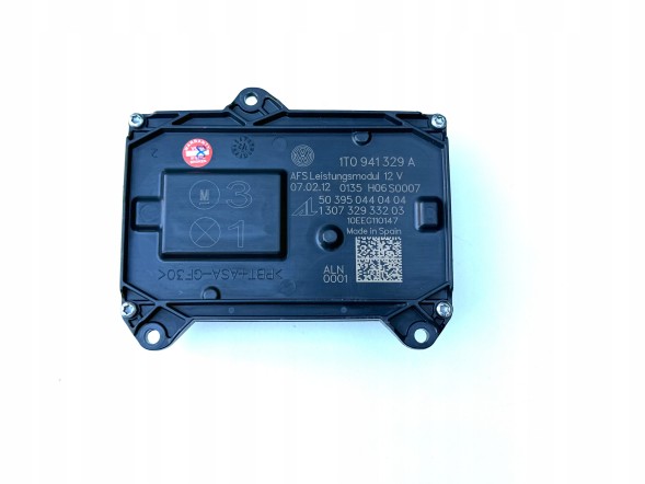 Volkswagen OE 1T0941329A 10EEG110147 1307329332 1 307 329 332 Перетворювач модуль потужності повороту лампи asf vw skoda xenon hid drl led