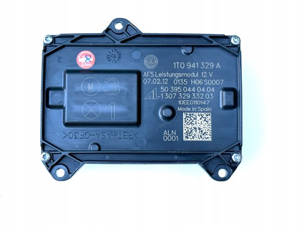 Volkswagen OE 1T0941329A 10EEG110147 1307329332 1 307 329 332 Перетворювач модуль потужності повороту лампи asf vw skoda xenon hid drl led