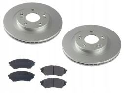 Kavo Parts ALL2879B Диски гальмівні колодки MITSUBISHI PAJERO PININ 1999- ПЕРЕДНІ КОМПЛЕКТ 285мм x 22мм