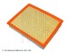 ADB112249 BLUE PRINT Повітряний фільтр