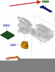 Ford OE AB39-18K463-AC Електронагрівач ford ranger 2011- oem 1843287 _ ab39-18k463-ac