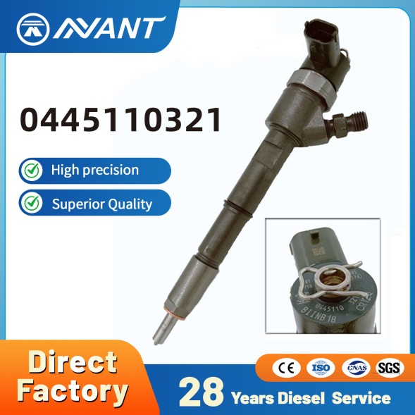 Diesel Fuel Injector Engine Assembly Injection Valves 0445110321