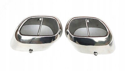 Jaguar ОО C2D25247 Накладки наконечника глушників вихлопу jaguar xf xj c2d25247 хром нові oe