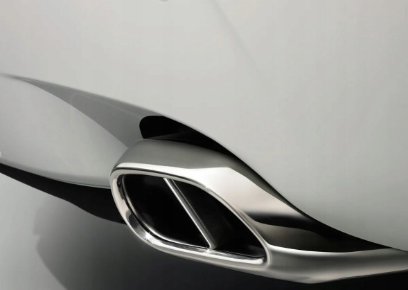 Jaguar ОО C2D25247 Накладки наконечника глушників вихлопу jaguar xf xj c2d25247 хром нові oe