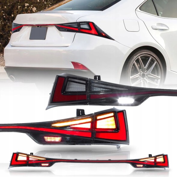 VLAND 80D191-1 mhm Задні фари бленда-комплект Vland Full Led Neon Tuning Lexus IS III 3 2013-2020