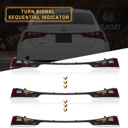 VLAND 80D191-1 mhm Задні фари бленда-комплект Vland Full Led Neon Tuning Lexus IS III 3 2013-2020