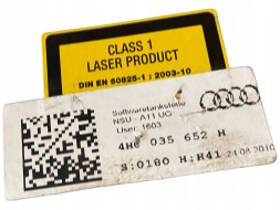 Audi OE 4H0035652E AUDI A8 D4 НАВІГАЦІЙНА РАДІО GPS MMI 4H0035652H