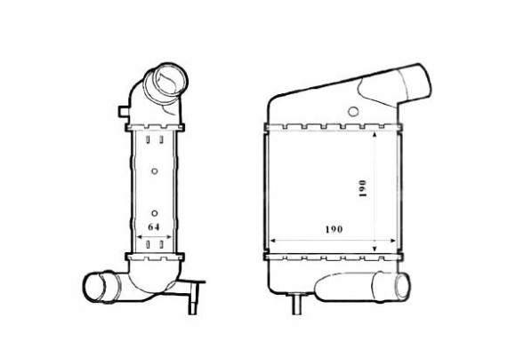 NRF PRO/30197 NRF Інтеркулер renault twingo ii wind 1.2/1.5d/1.6 03 + помічник зіткнення #34