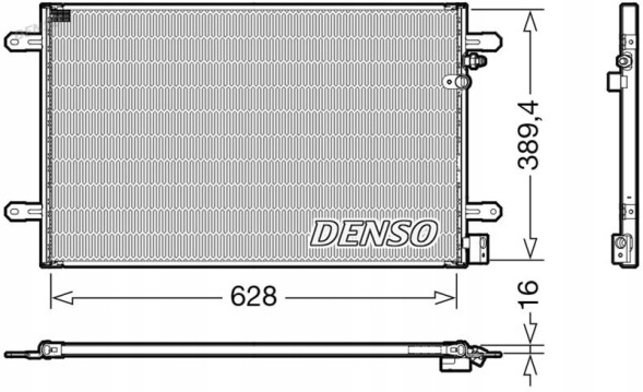 Denso DCN02037 Конденсатор dcn02037 denso
