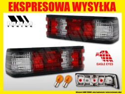 Eagle Eyes LTME10 500191AE MHM Задні ліхтарі комплект лівий+правий тюнінг прозорі червоно-білі для MERCEDES 190 W201 1982-1993