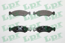 05P232 LPR Комплект гальмівних колодок з 4 шт дисків