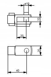 Китай G28 200 0550GGGG1200N/5 Пружина газова штовхаюча Hahn 550мм 200мм 150-2500N