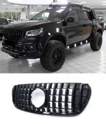 Automaniac A470038 ГРИЛЬ MERCEDES W470 X-CLASS AMG GT PANAMERICANA GLOSS BLACK NEW