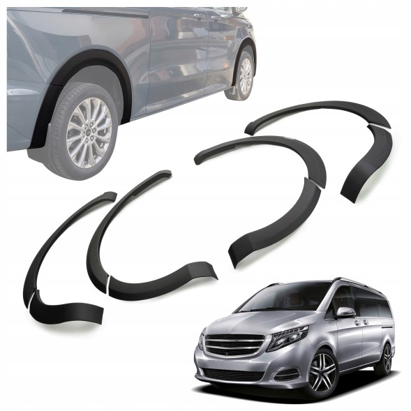 CHROMEMASTER OM-BC-0001-002 Розширення надколів бризковиків фендери для MERCEDES V-КЛАС II W447 2014-