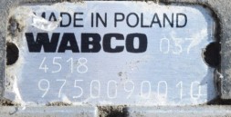 Wabco 9750090010 Магнітний клапан управління scr (euro 4) mercedes actros mp2, mp3, axor 2