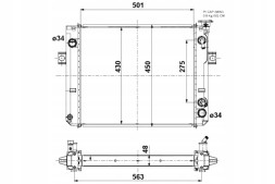NRF NRF 52296A Охолоджувач двигуна води toyota 02-8fdf30 nrf