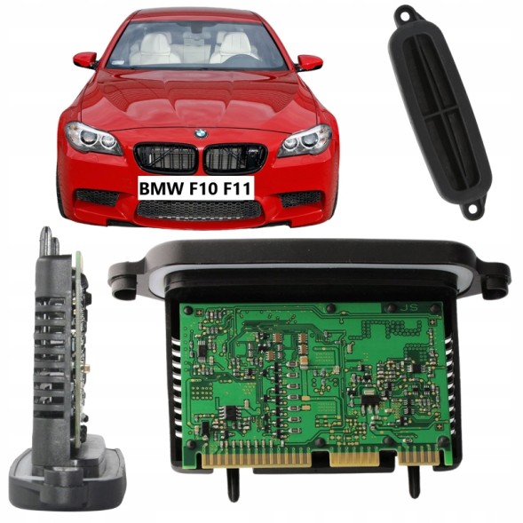 LEDpro 63117316217, 7316217, 636212803 - sterownik lamp NIESKRĘTNYCH XENON do BMW F10 F11 F07 GT 2009-2017 Модуль управління ксеноновими фарами BMW OE 63117316217