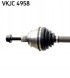 SKF VKJC 4958 Skf vkjc 4958 піввісь audi a6 04- пр. 651Мм