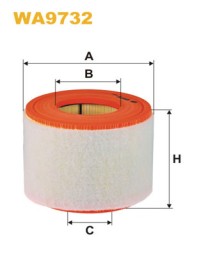 WA9732 WIX FILTERS Фільтр повітряний