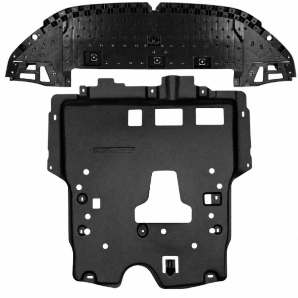 PC 83892383FG+Z+S ЗАХИСТ ПІД ДВИГУН КОРОБКИ ПЕРЕДАЧ БАМПЕРА КОМПЛЕКТ PEUGEOT 208 2019- +КЛІПСИ