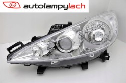 Китай R124888550-1140L-LDEMFBM PEUGEOT 207 06- ПРОЖЕКТОР ЛІНЗА ЛІВИЙ ДЕПО^