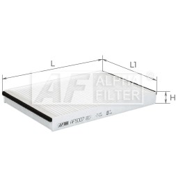 AF5007 ALPHA FILTER Фільтр салону