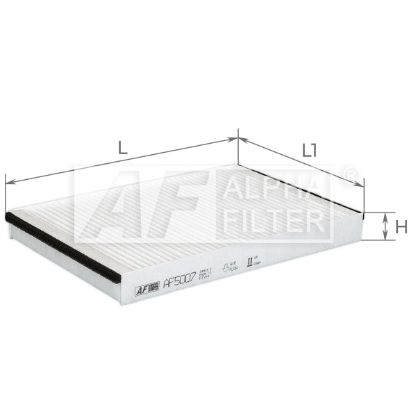 AF5007 ALPHA FILTER Фільтр салону