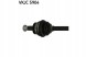 SKF VKJC 5904 Skf vkjc 5904 карданний вал audi seat skoda vw карданний вал