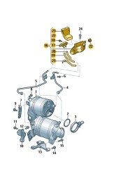 05E131552P SKODA OE Датчик тиску вихлопних газів SCALA