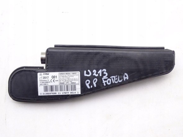 Mercedes-Benz OE 2138607600 GBI_BMW F MERCEDES E-KLASA W213 16-23 ПОДУШКА AIRBAG СИДІННЯ ПРАВА ОРИГІНАЛ НОВА