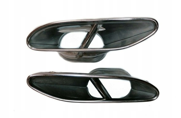 Mercedes-Benz OE A2224909300 + A2224909400 НАКОНЕЧНИКИ ГЛУШНИКА ВИХЛОПУ MERCEDES S-КЛАС W222 ЛІФТИНГ ОРИГІНАЛЬНІ
